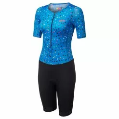Dhb Moda Women's Short Sleeve Tri Suit - CIELO