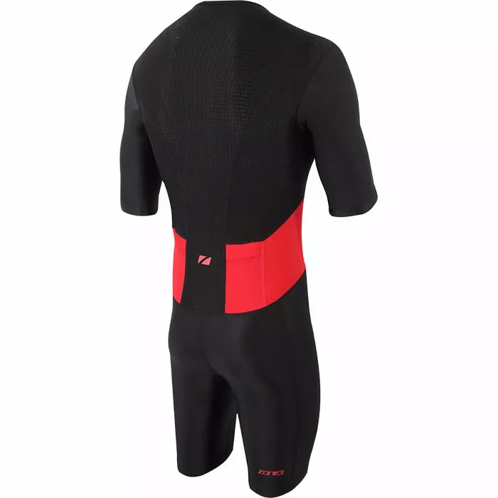 Zone3 Activate Short Sleeve Full Zip Trisuit - Billede 2