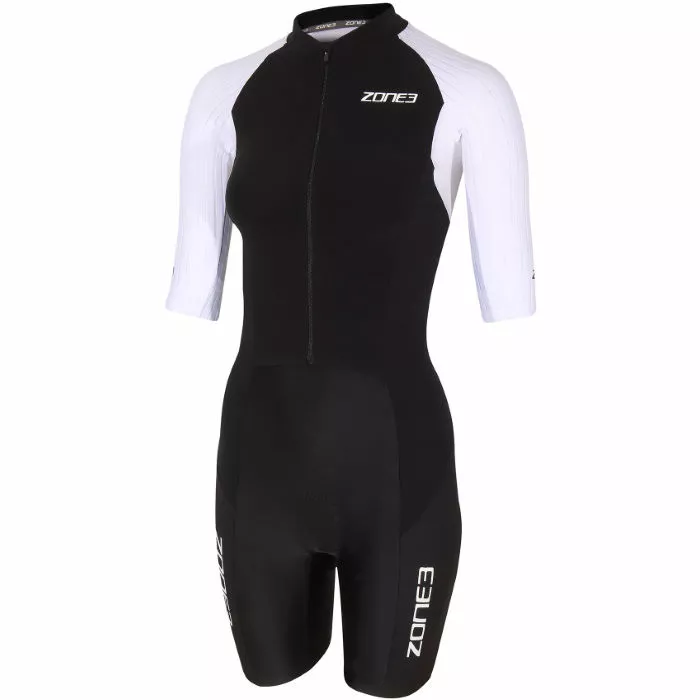 Zone3 Women's Lava Long Distance SS FullZip TriSuit