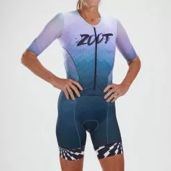 Zoot Womens LTD Kona Ice Tri Aero Full Zip Racesuit
